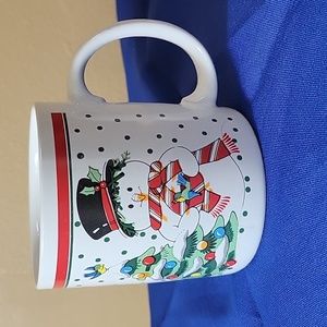 Snowman 12 ounce Coffee/Hot Chocolate Cup/Mug